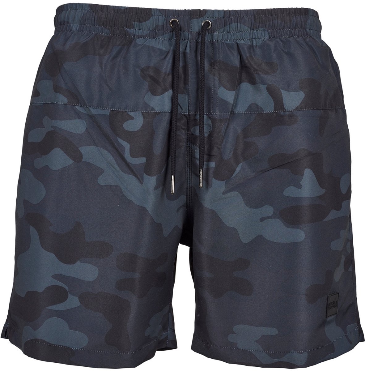 Urban Classics Camo Swim Heren Zwembroek donkercamouflage 5XL Donker Camouflage