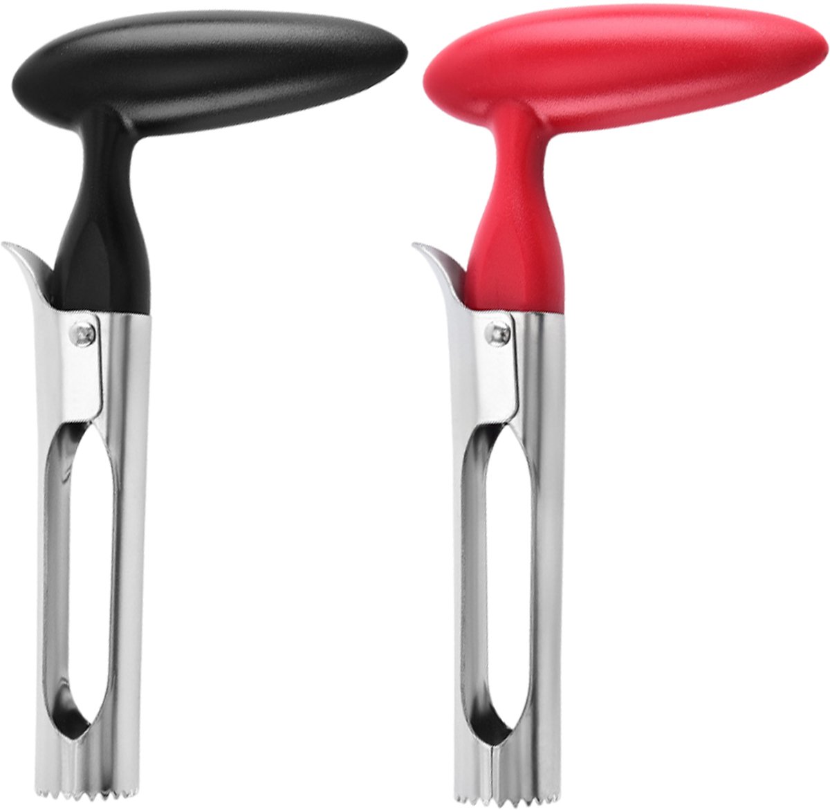 Ynkkvre - Set van 2 Appelboorders - Roestvrij Staal - Keukengereedschap voor Appels en Peren - Core Remover voor Thuisgebruik - Voor Appels, Peren en Groenten