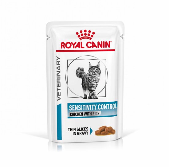 Royal Canin Veterinary Diet Sensitivity Control - Kattenvoer - Kip Rijst 12x85 g