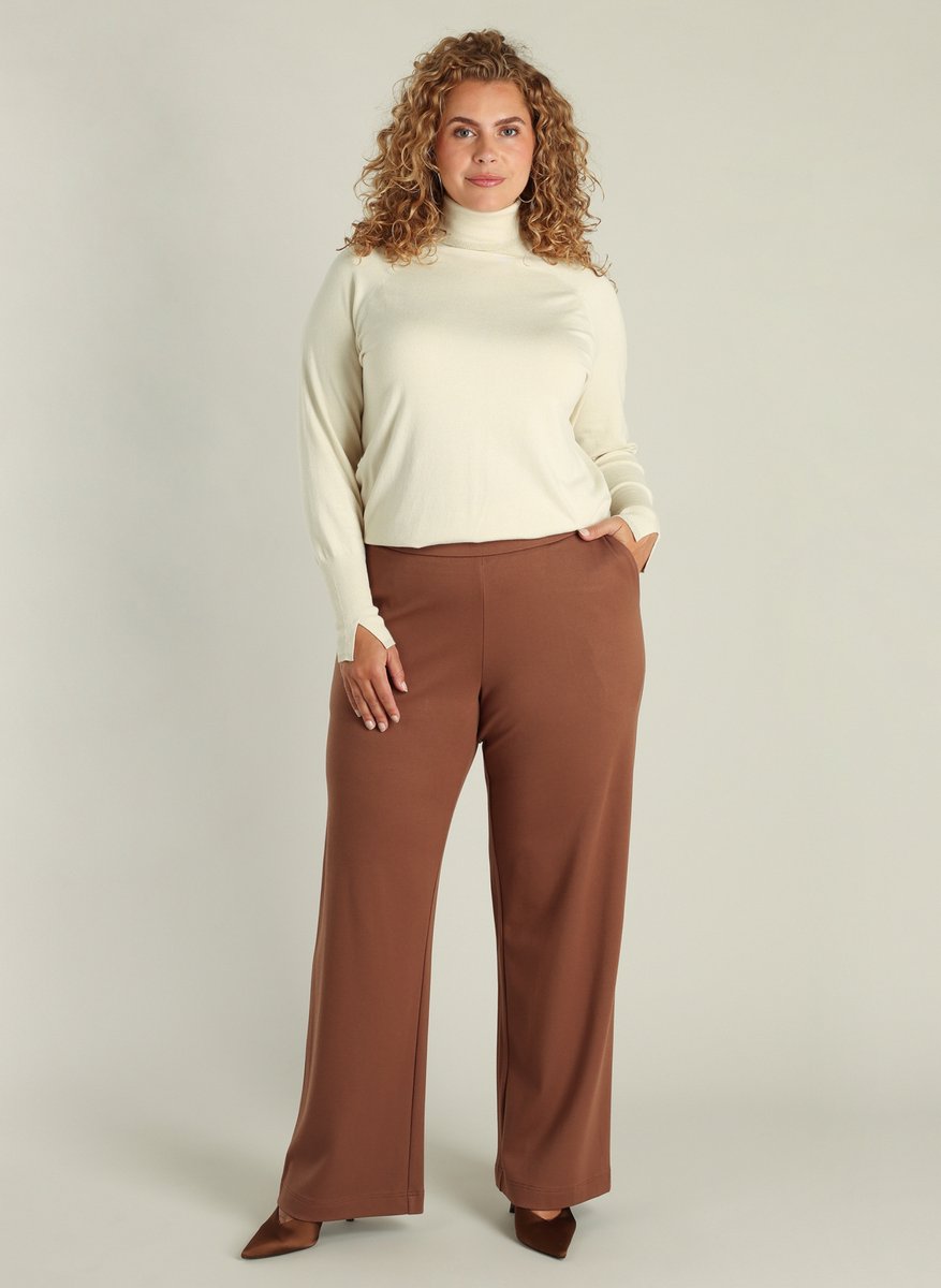 YEST CURVE Nadeche Essential Bottoms - Warm Taupe - maat W0(46) / L32