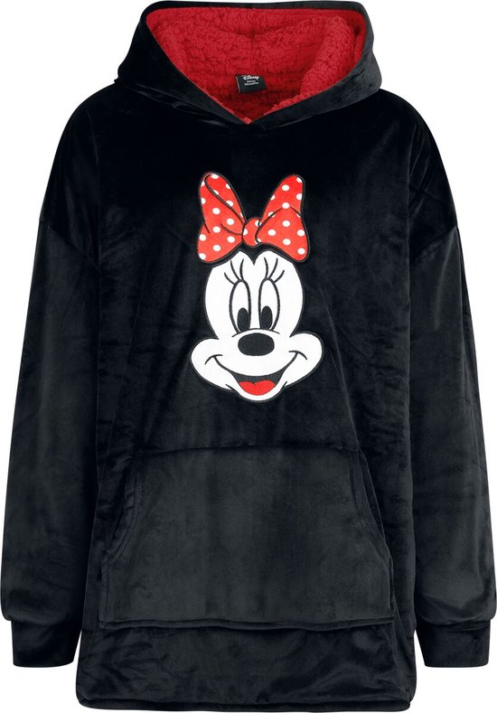 Pull à capuche Mickey Mouse Minnie Plush Snuddie pour femme - Multicolore - Standard