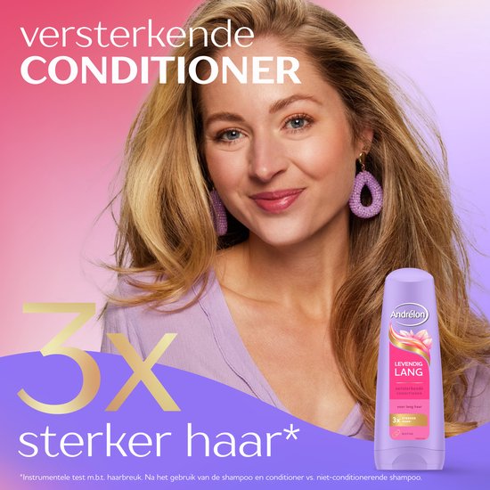 Andrélon - Conditioner - Levendig Lang - 6 x 200 ml
