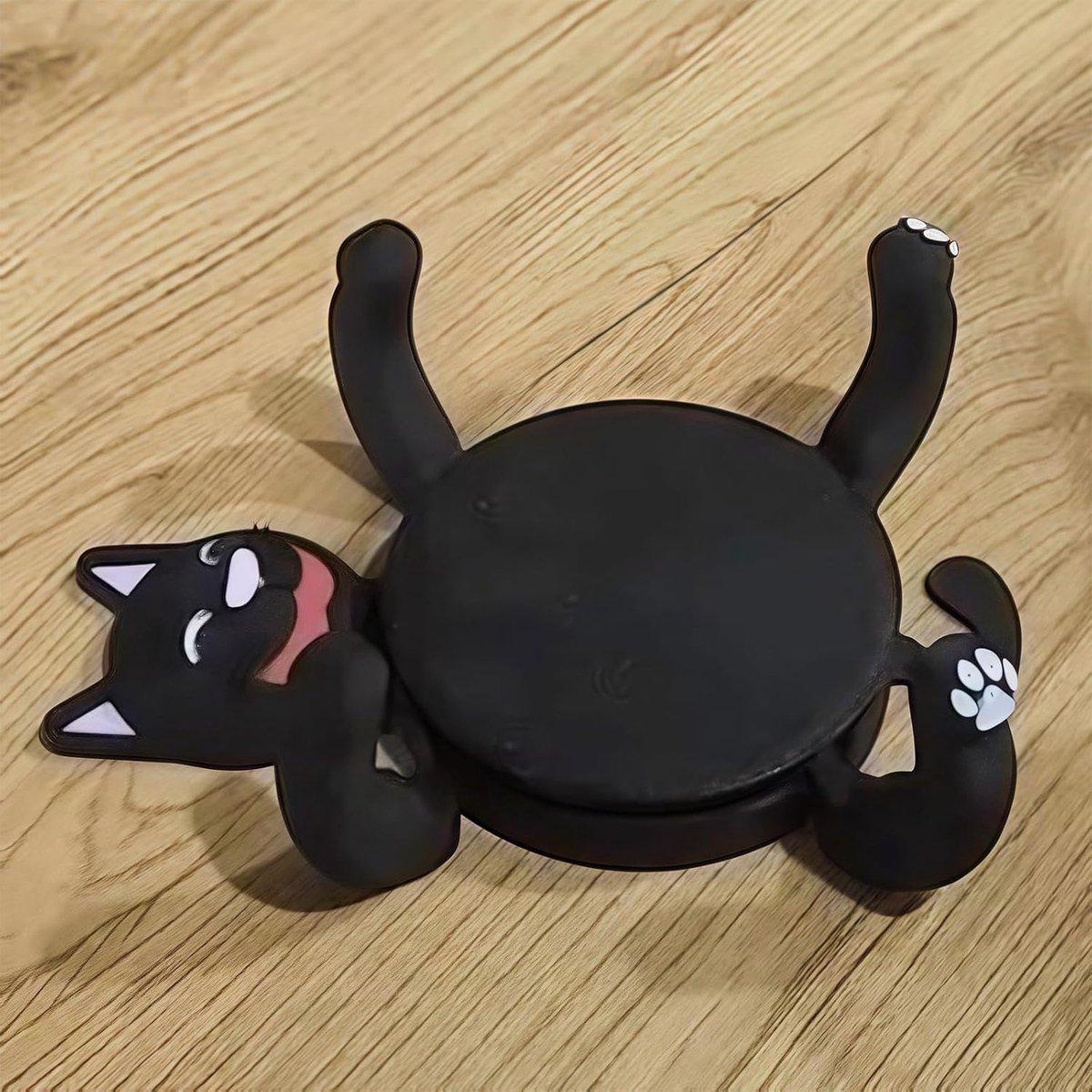 Cute Cat Coaster - Coffee Cup Holder - Desk Decoration - 3D Print - 3 Kleuren Optioneel