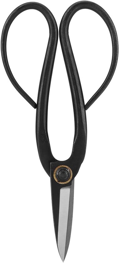 Foto: Jhubers goods 190 mm bonsai schaar van roestvrij staal voor precisie snoeien in de tuin compacte trimmer voor planten bladeren en takken ideaal tuin gereedschap 