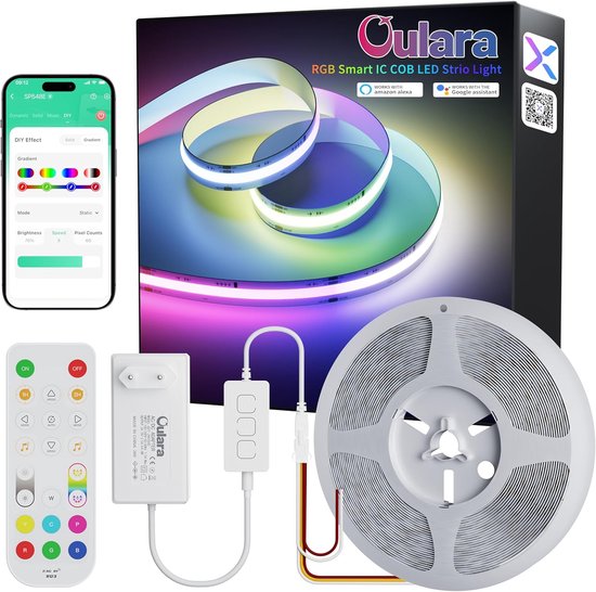 Govee RGBIC Gaming neon ledstrip, met Lightbar en camera, wifi RGBIC Govee RGBIC Gaming neon ledstrip, met Lightbar en camera, wifi RGBIC