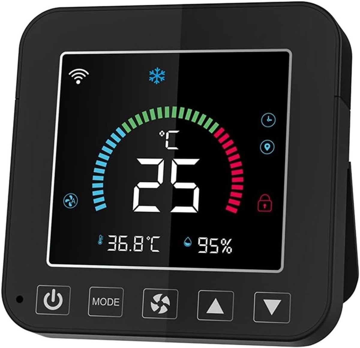 Slimme WiFi Airconditioner Controller voor Temperatuur en Vochtigheid