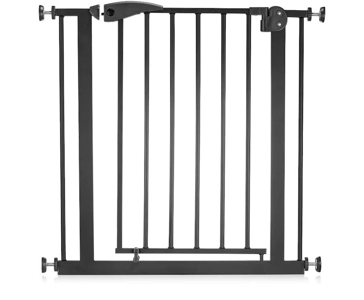 Asir Baby Veiligheidsdeur Zwart - 100% Metaal - 76–80 cm
