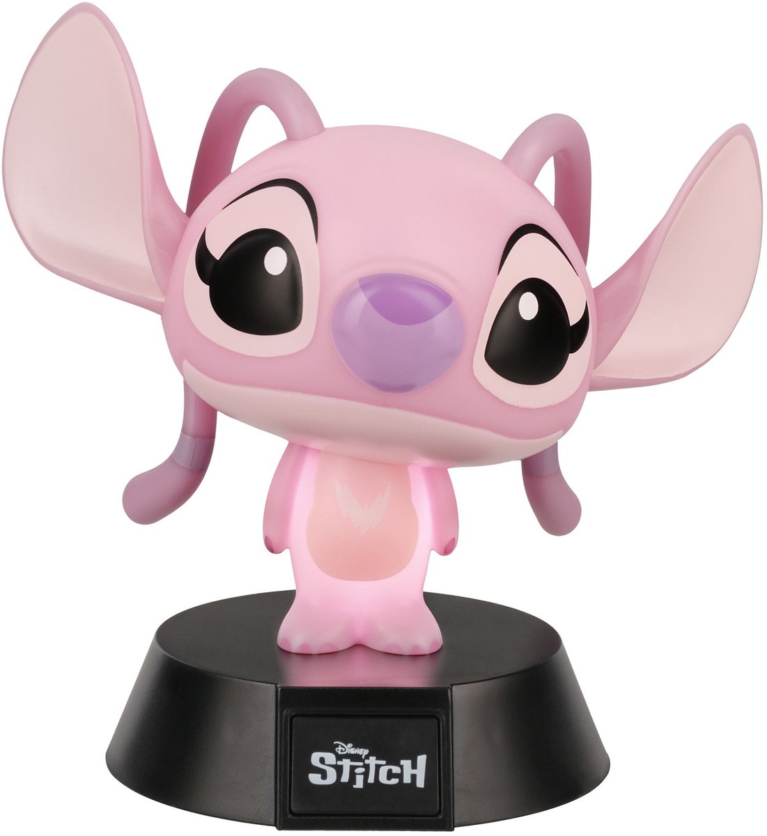 Disney Angel Mini Icon Light, Officieel Gelicentieerde Lilo & Stitch LED Lamp voor Kinderkamers, Huis, Bureau, Op Batterijen Werkend Verzamelbaar Cadeau voor Filmliefhebbers – Paladone — afbeelding 3