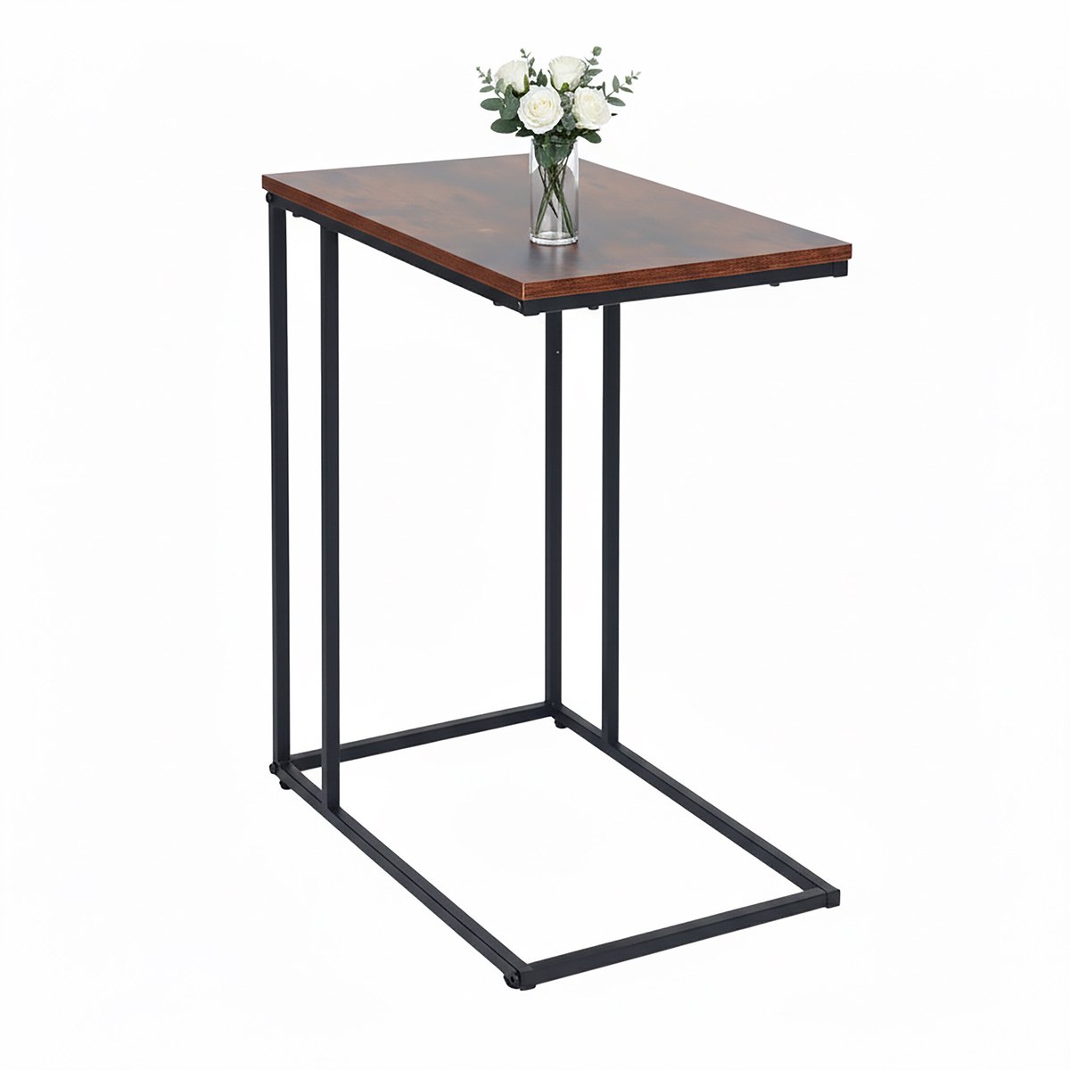 Bijzettafel u-vorm - 64 x 50 x 35 cm - onder bank - industrieel