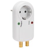 Parafoudre 1 Prise EU White - Force Power Lite, Neuf, Protection Pour Appareils