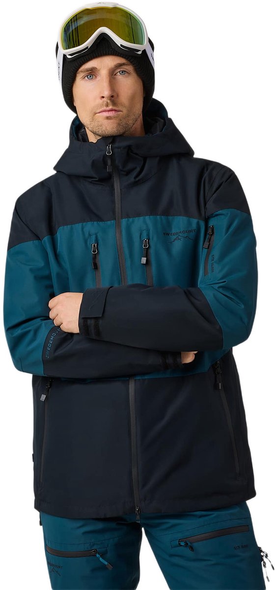 Swedemount Freeride Jas – Ski jas voor heren Zwart