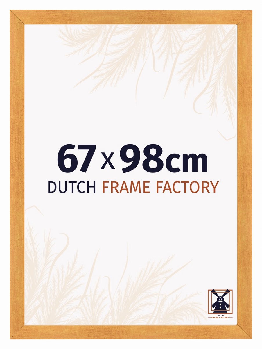 Dutch Frame Factory Fotolijst 67x98 cm - MDF - Oranje - Praag