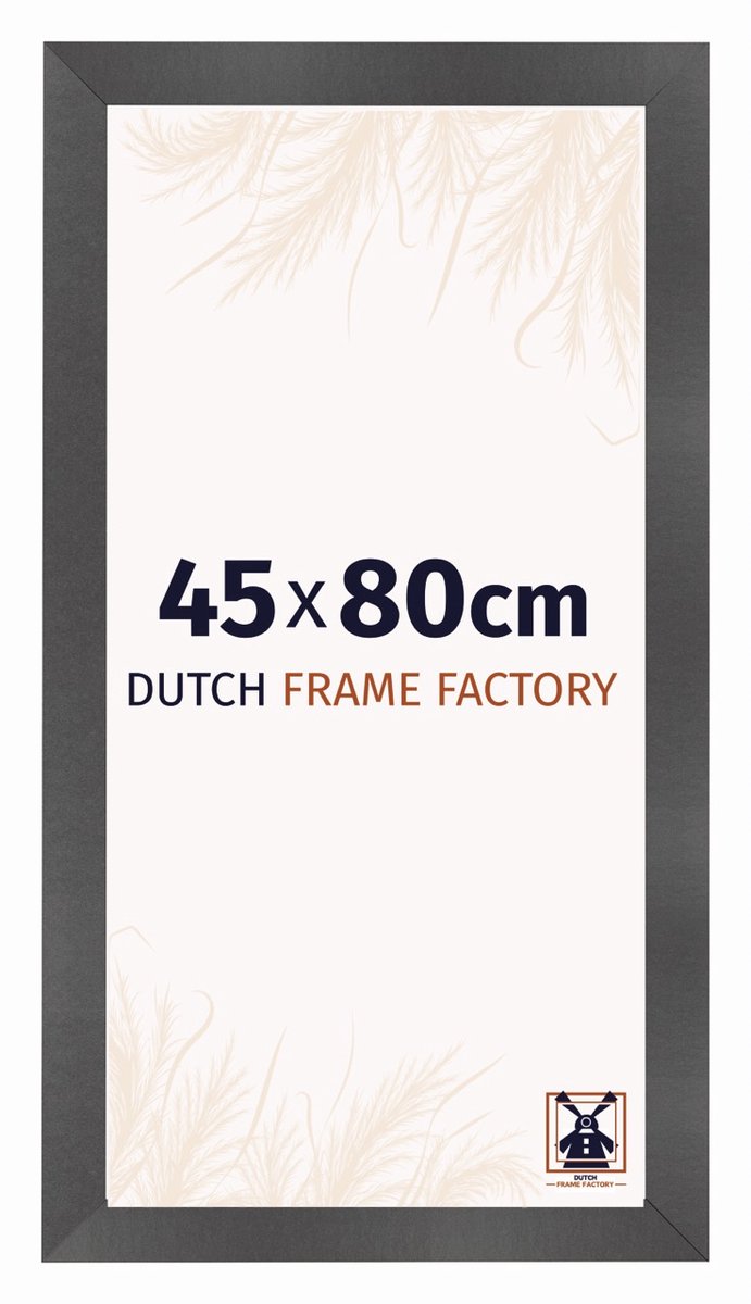 Dutch Frame Factory Fotolijst 45x80 cm - MDF - Zwart Mat - Praag