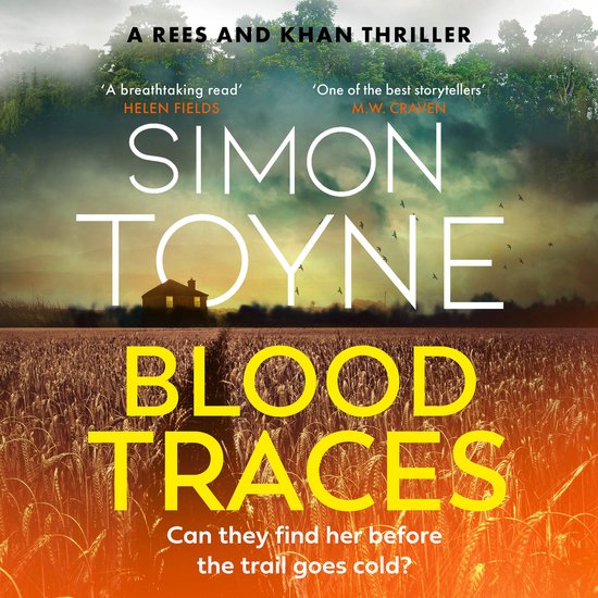 Rees and Khan thriller- Blood Traces - cover