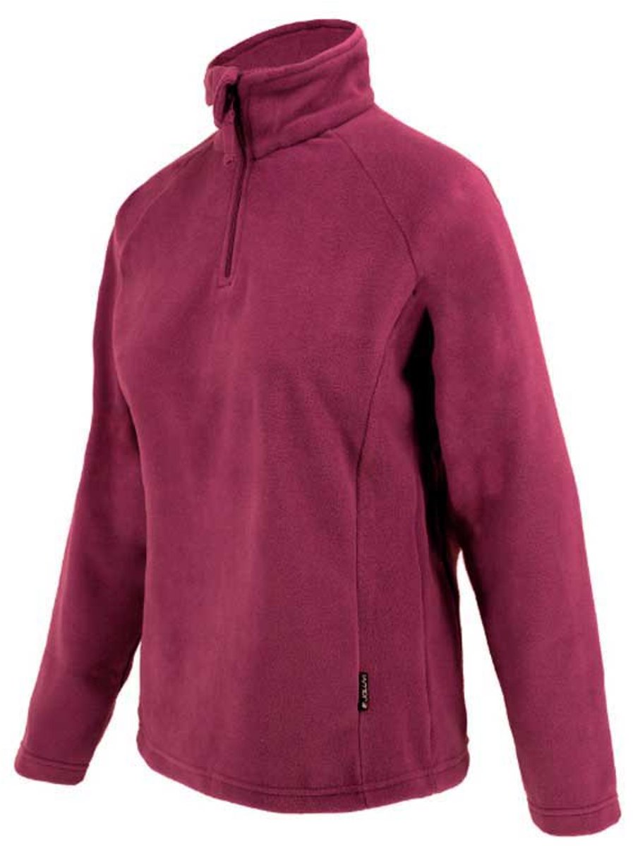 Joluvi Polar Surprise 2.0 Fleece Met Halve Rits Vrouw Dark Orchid