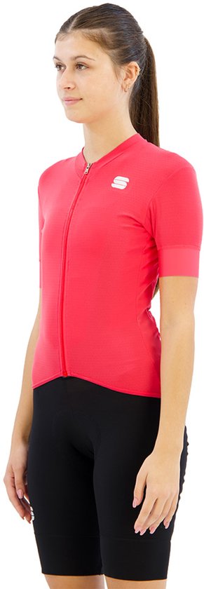 Sportful Outlet Maillot de cyclisme à manches courtes Monocrom rouge S femme