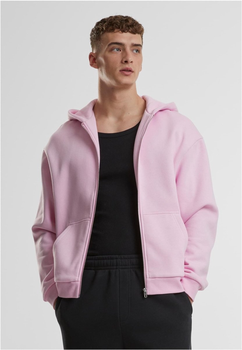 Urban Classics Fluffy Vest met capuchon 3XL Roze