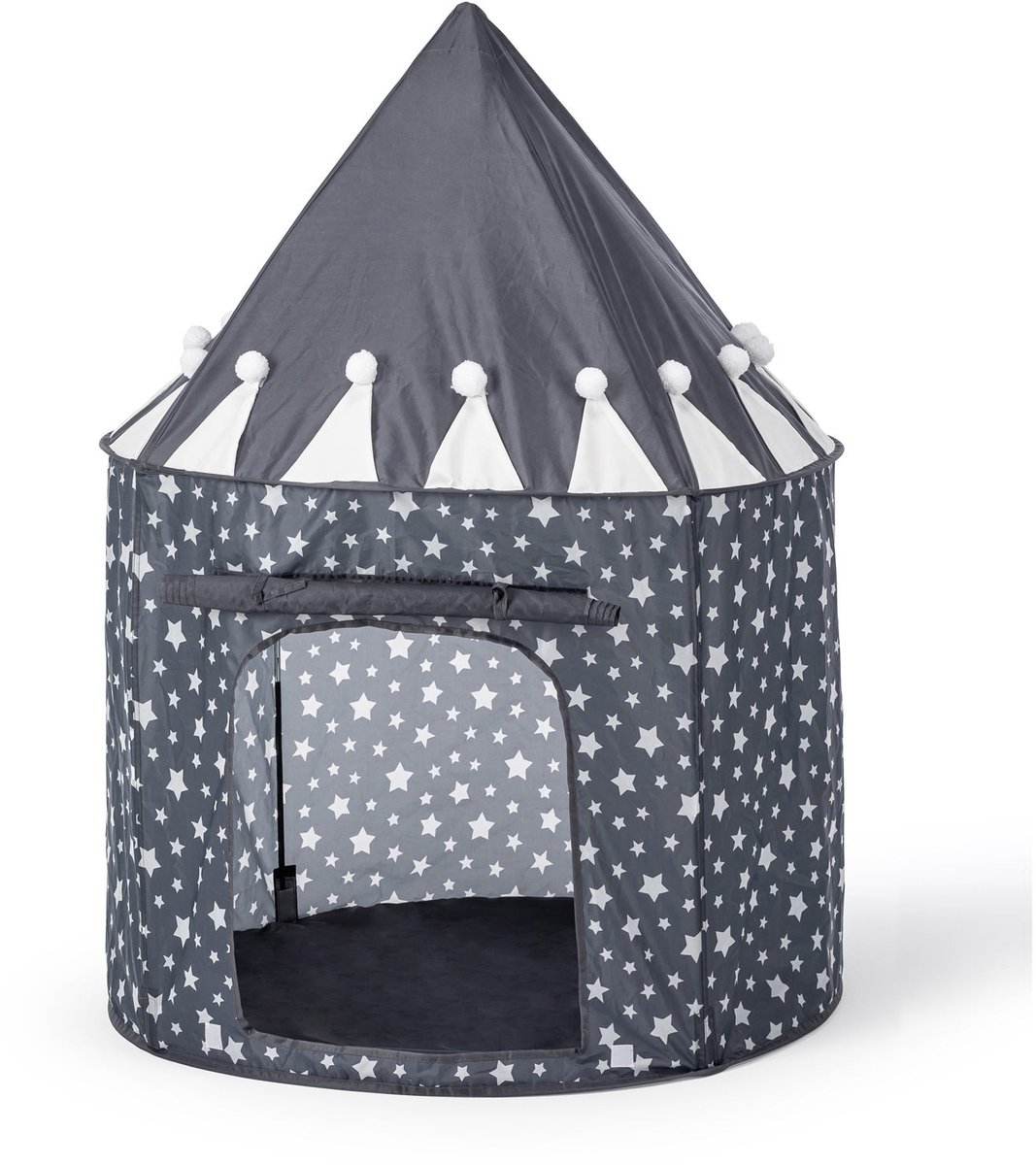 Asir Kindspeeltent - Grijs - 100 x 100 x 130 cm