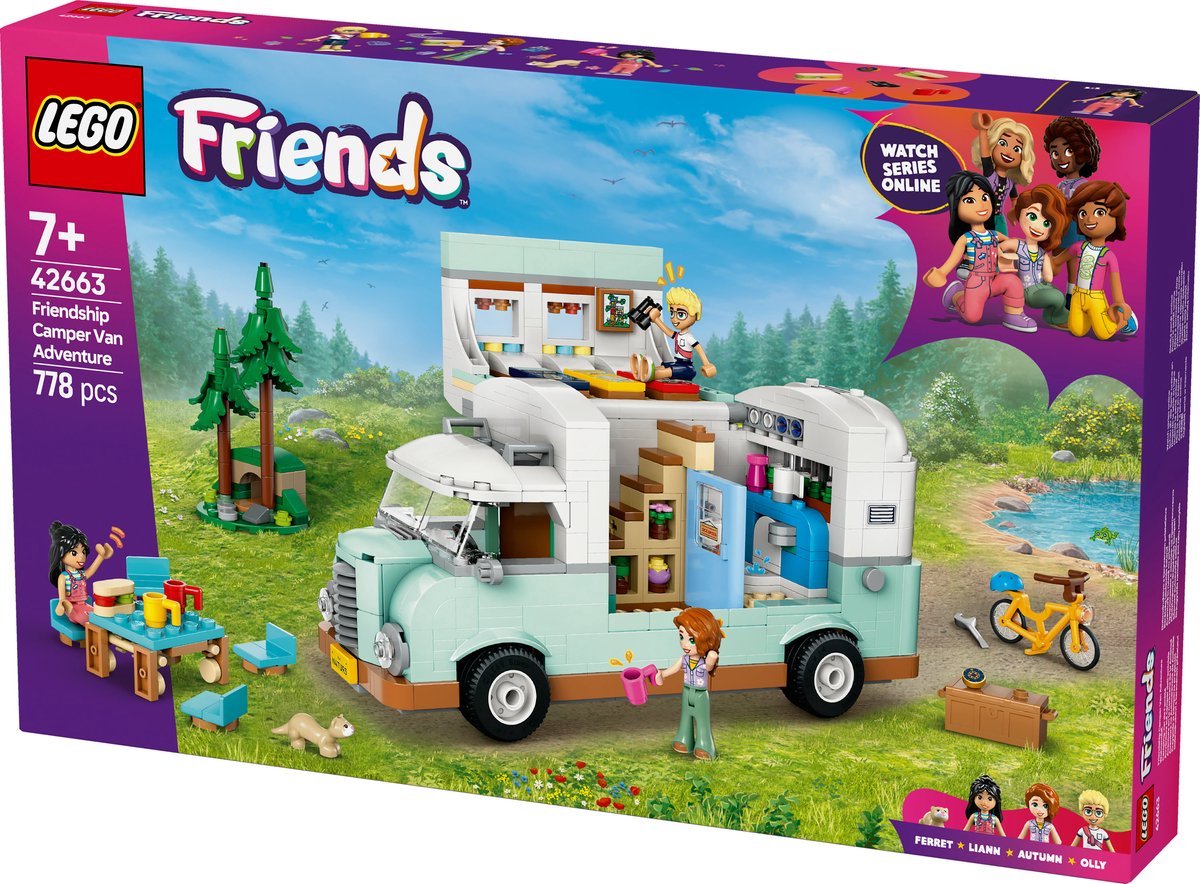 LEGO Friends Camperavontuur met vrienden - 42663 — afbeelding 2