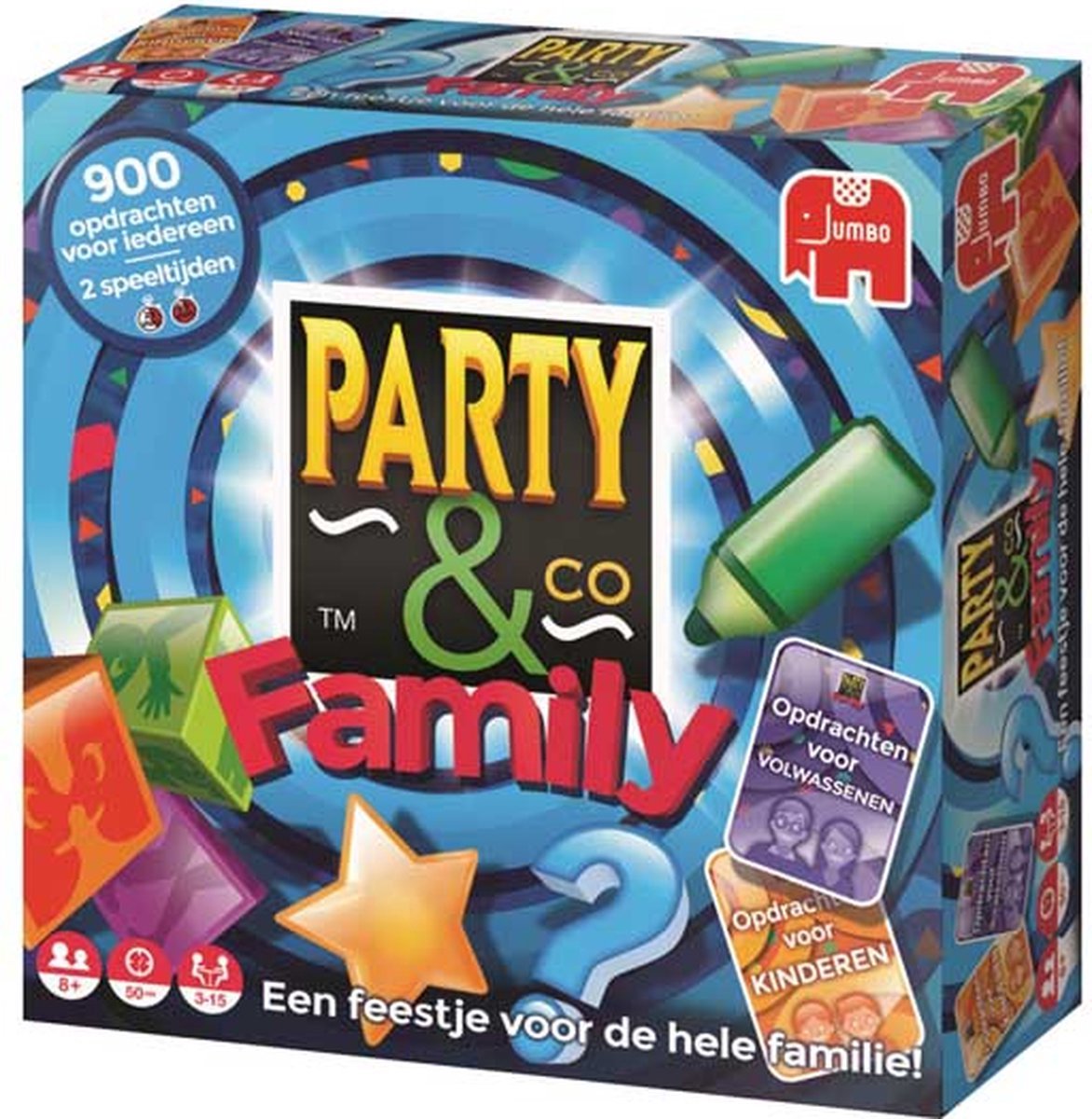 Party & Co. - Family - Bordspel voor families - Vanaf 8 jaar - Partyspel - Actiespel — afbeelding 12
