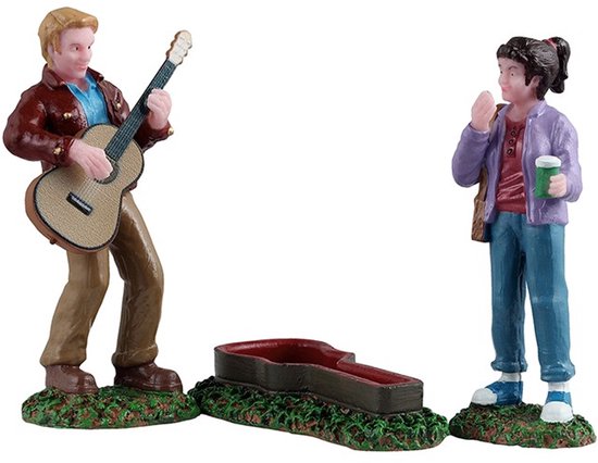 Lemax - Rockin' Billy - Set van 3