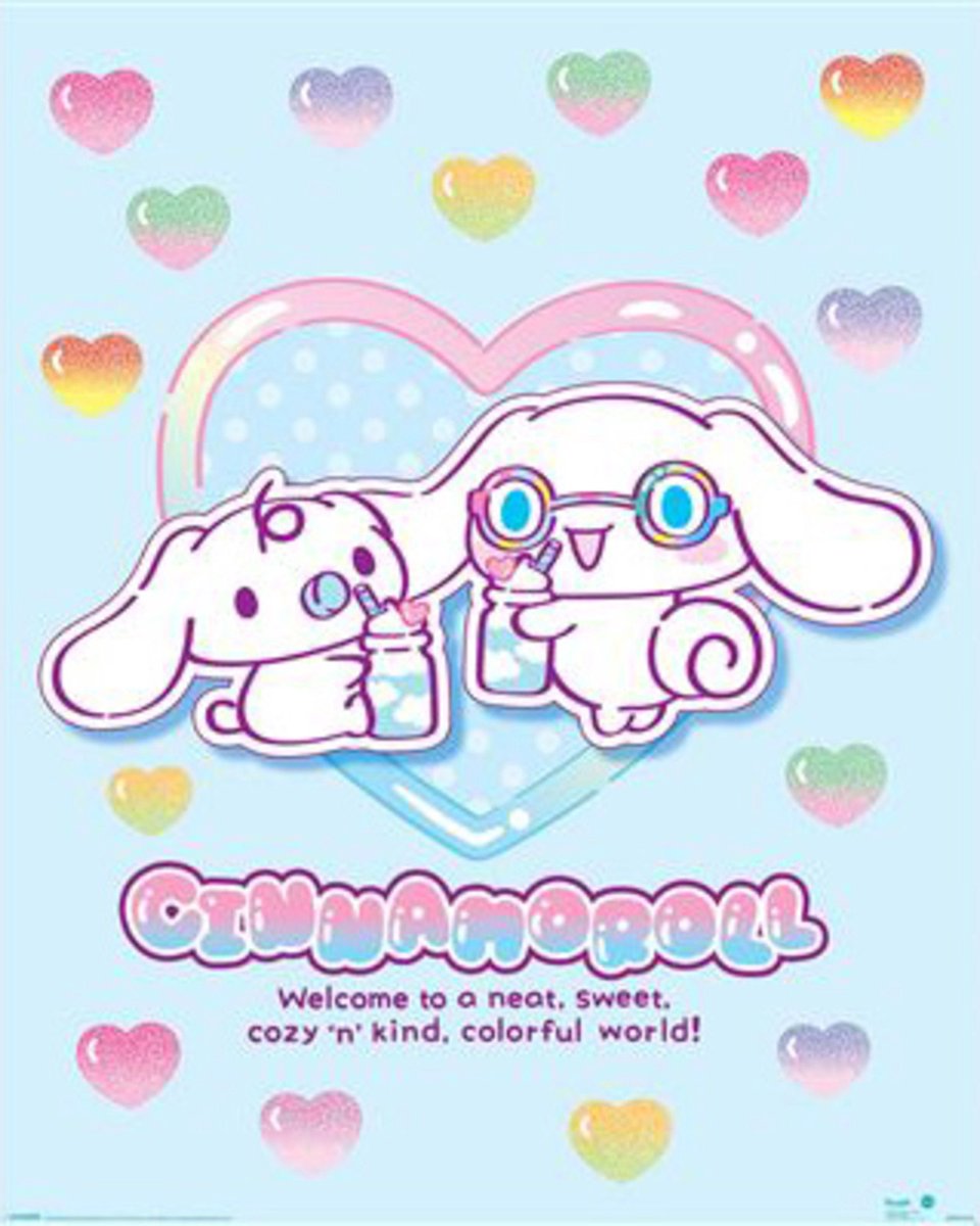 Pyramid Poster Sanrio - Cinamoroll Candies 40x50cm Divers