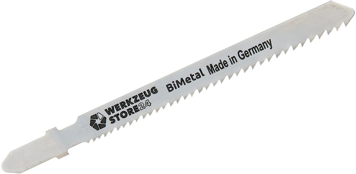 WS24 20x Bi-Metaal Decoupeerzaagblad gefreesd/gezet GL 100 VL 75 mm snel - WS24-100031