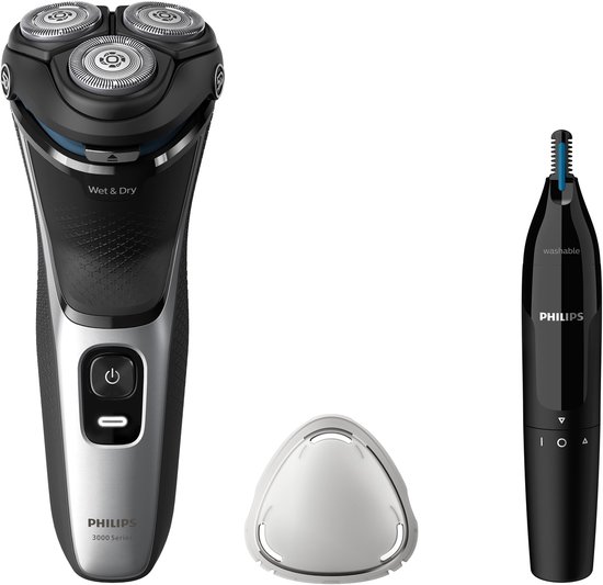 Philips Series 3000 S3143/02 - Scheerapparaat - Scheerapparaat Mannen met Trimmer - Inclusief Neustrimmer - Waterdicht - Philips - €85,00