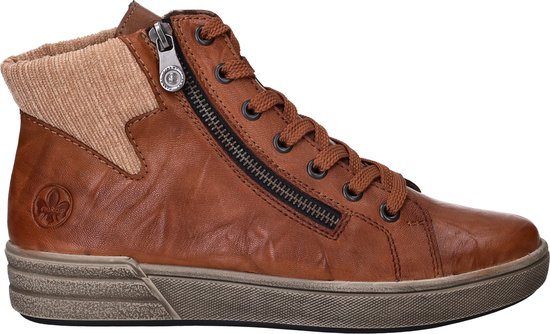 Bottes à lacets Rieker X0709-22 marron doublées chaudes