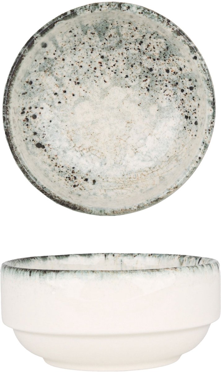 Rinart Serveerschaal - Sedir - Porselein - 8 cm - set van 2