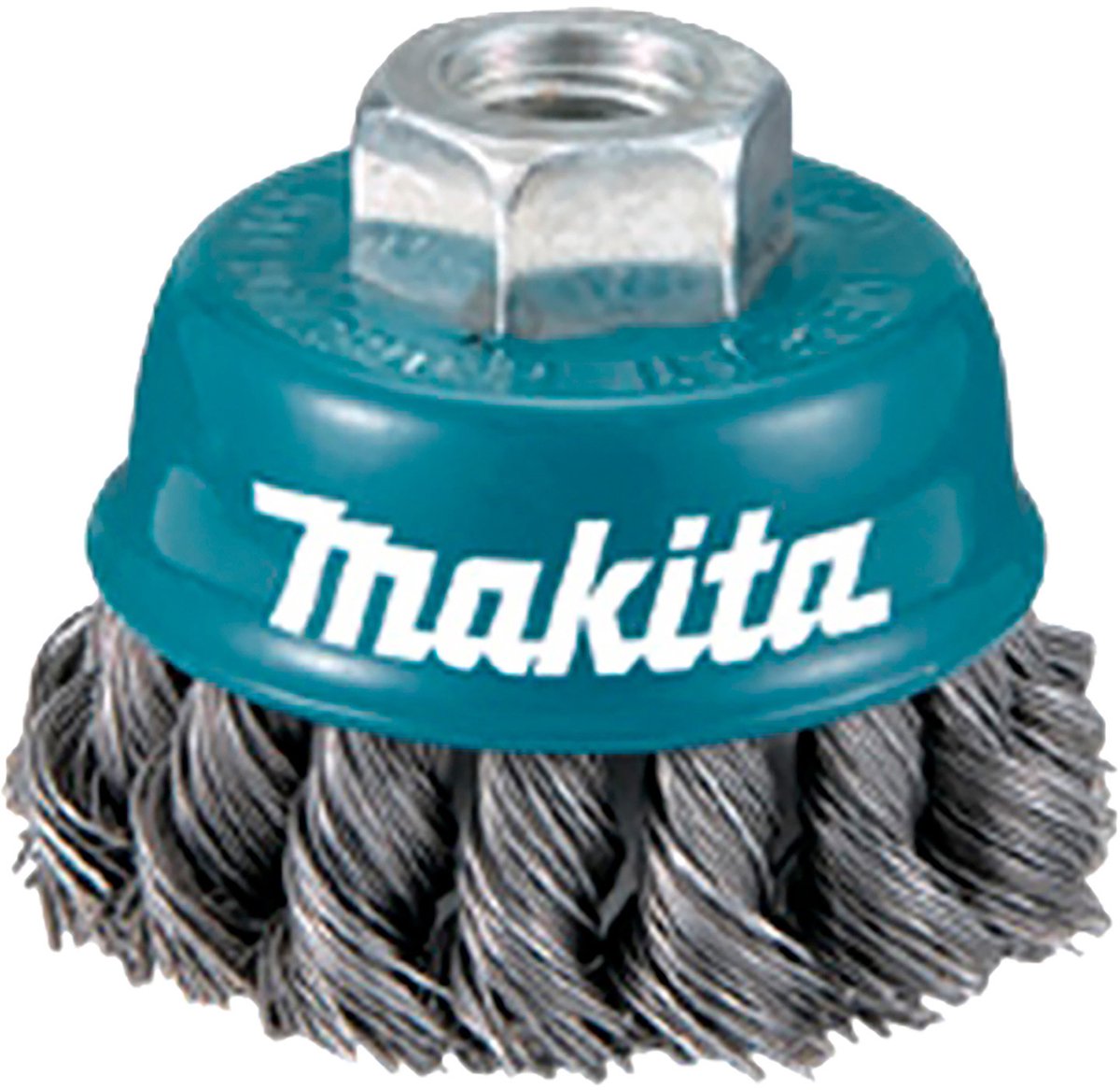 Makita potborstel gevlochten 75xM14 INOX - D-77497