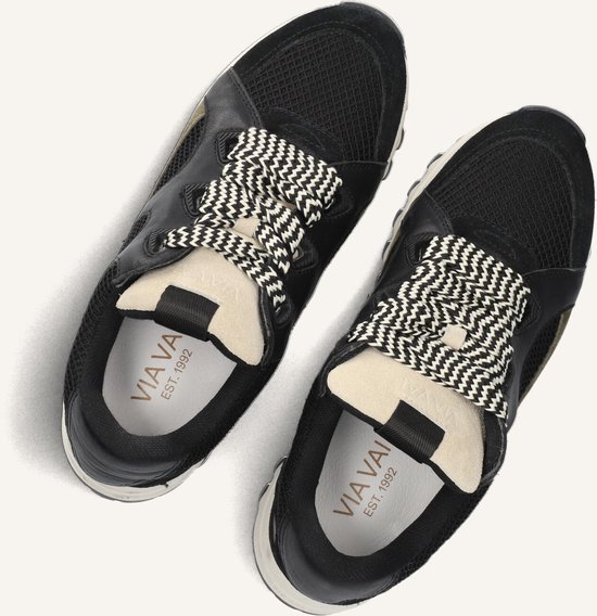 VIA VAI Danae Reese Baskets pour femmes femme - Zwart - Taille 36