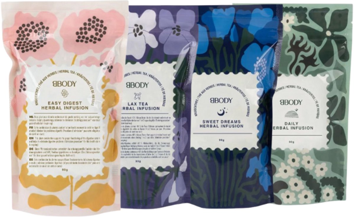 BBODY | Mixpakket Teatox | 4 x 90g