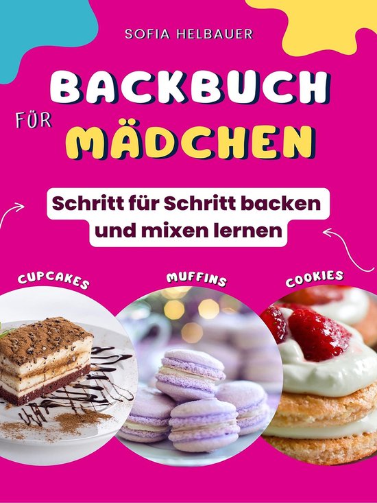 Backbuch für Mädchen - cover