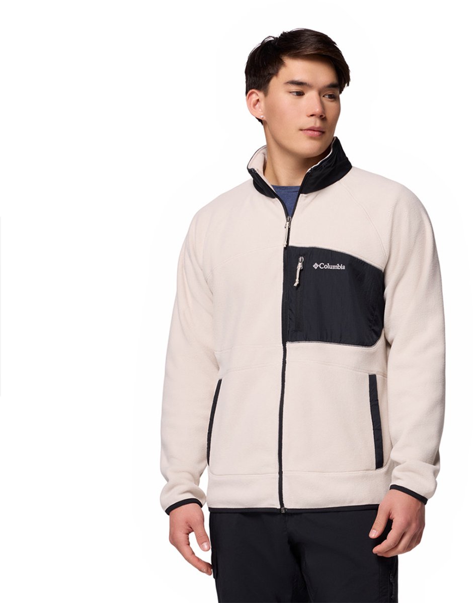 Columbia Fast Trek™ Overlay Fleece Met Volledige Rits Man Zwart