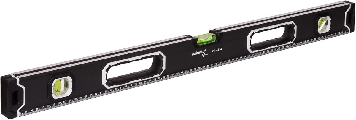 Aluminium Waterpas 80 cm met Magneet - 3 Libellen - Hoge Precisie
