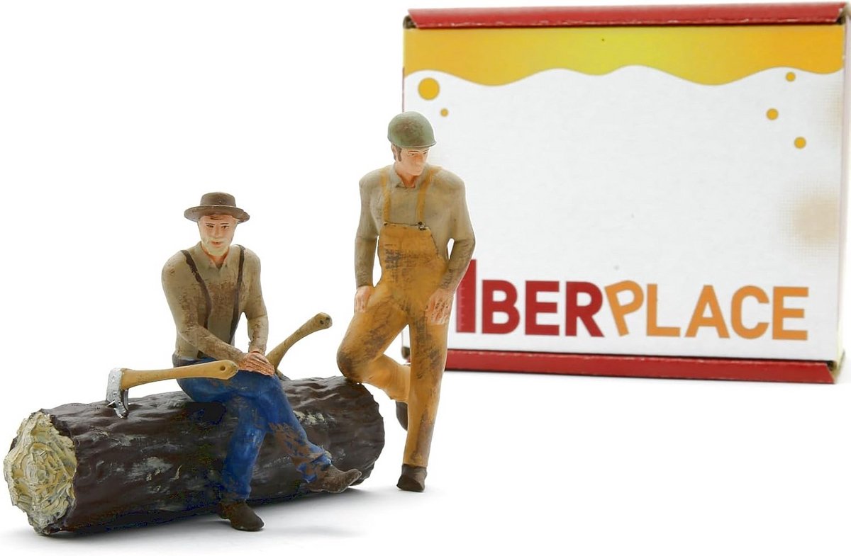 Miniatuur Figuren Set Schaal G 1:22.5-1:25 voor Modelspoor en Diorama