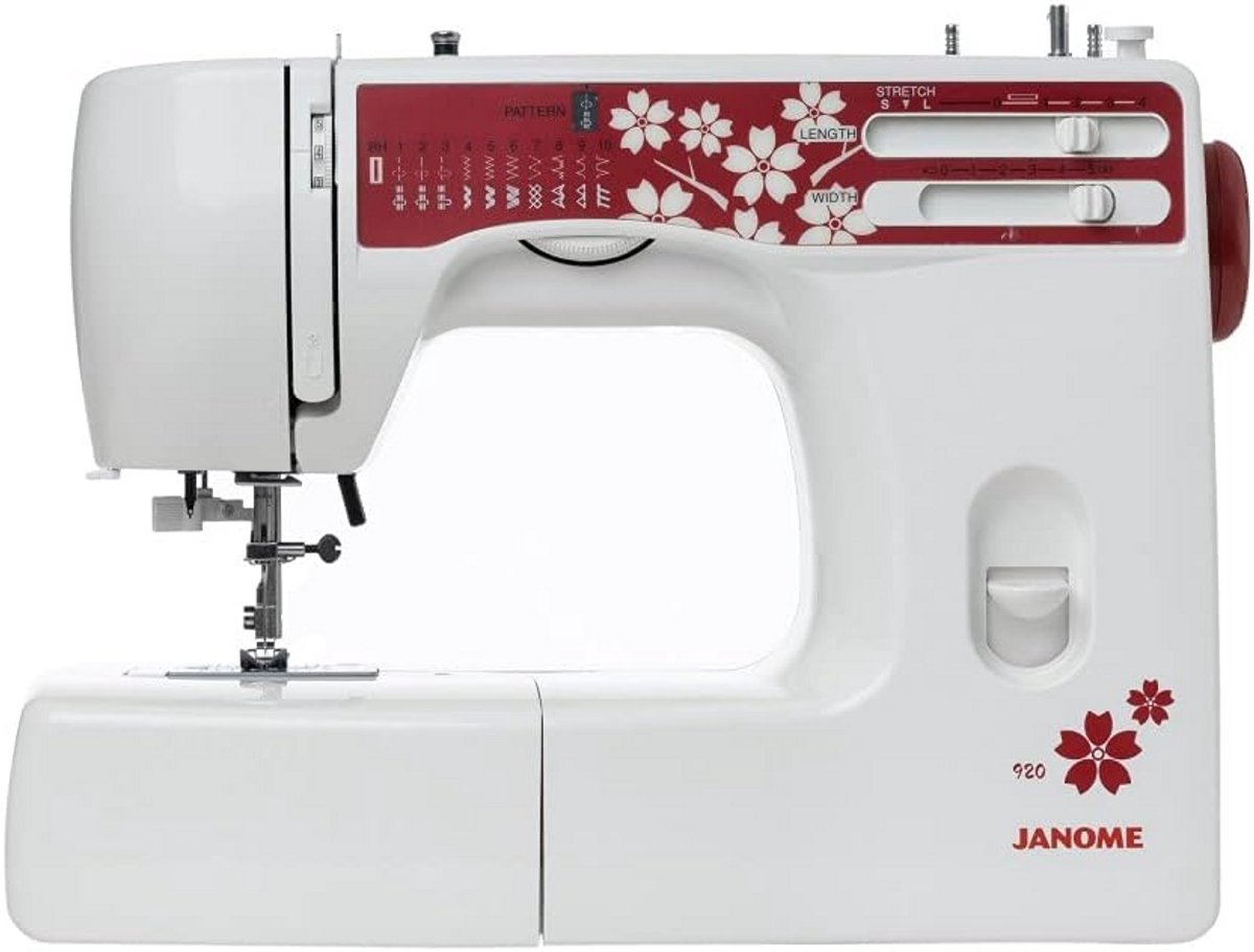 Degelijke Naaimachine met 20 Programma's en Automatische Hulp