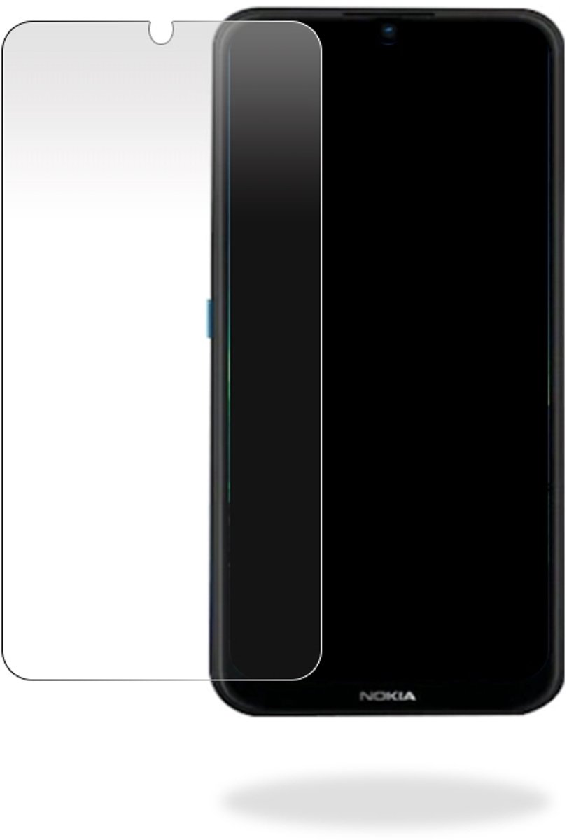 Mobilize Screenprotector geschikt voor Nokia 1.4 Glazen | Mobilize Screenprotector - Case Friendly - Zwart