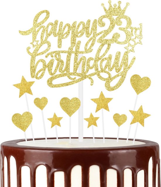 Taart Topper Happy Birthday Dino Paars