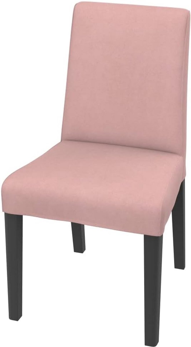 Vervangende Bekleding Velvet Roze voor Bergmund Fauteuil - Zachte Stof Hoes