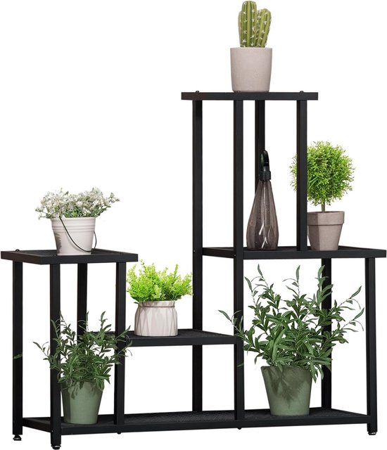 Outsunny Moderne plantenstandaard, 4-laags plantenhouder Outsunny Moderne plantenstandaard, 4-laags plantenhouder