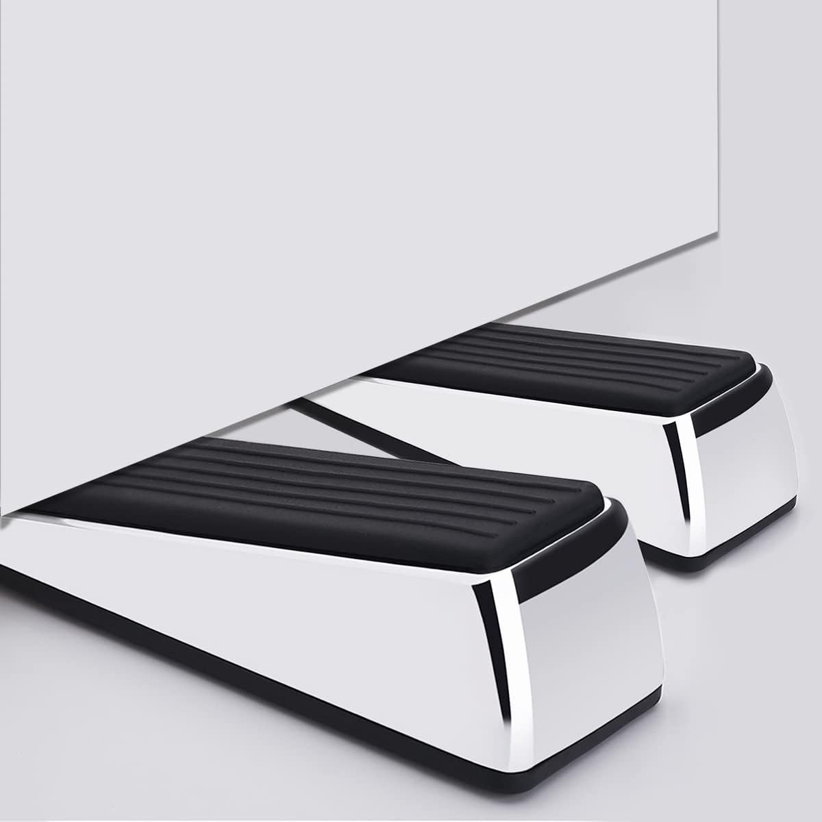 Stevige Deurstopper Rubber - Antislip Deurwig voor Huis en Kantoor - 2 Stuks