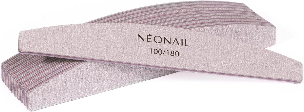 Professionele Nagelvijl Set 10 Stuks - Dubbelzijdig 100/180 - Voor Natuurlijke & Kunstnagels