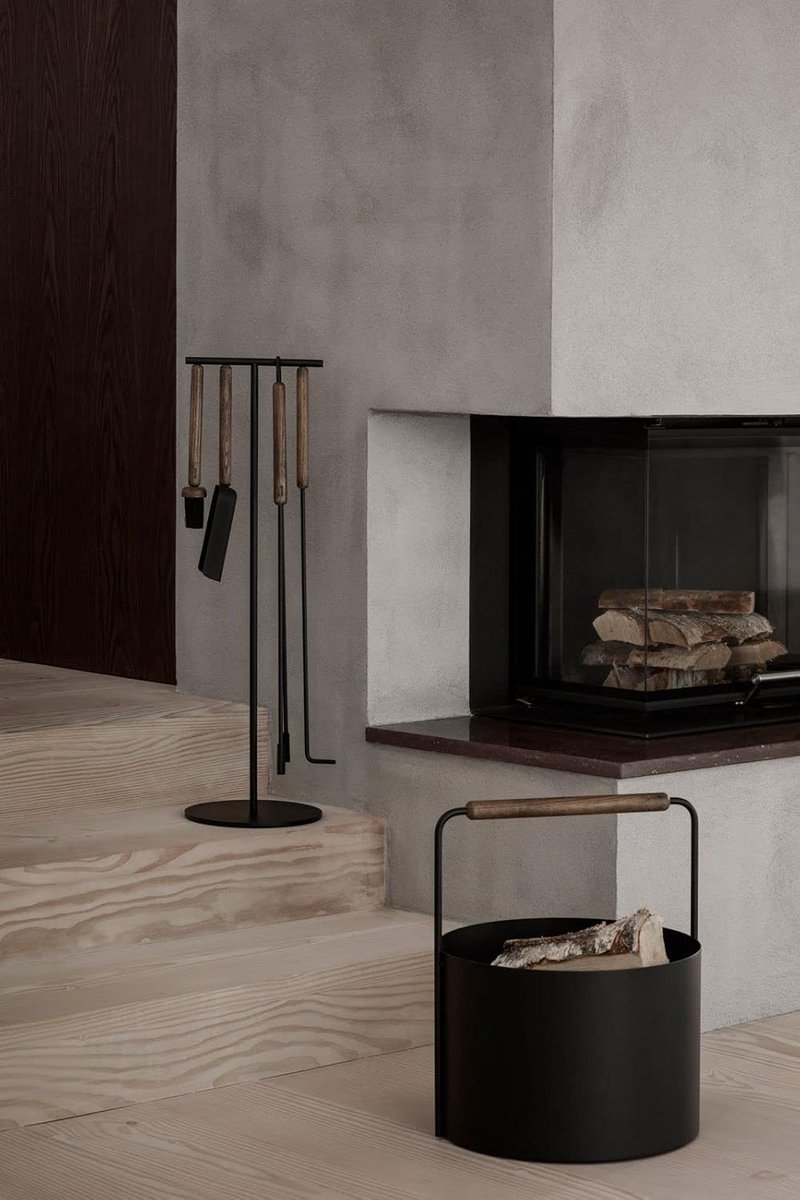 Stijlvolle Houten Mand voor Open Haardhout of Opslag met Handvat — cadeau in Wonen & Interieur - foto 5