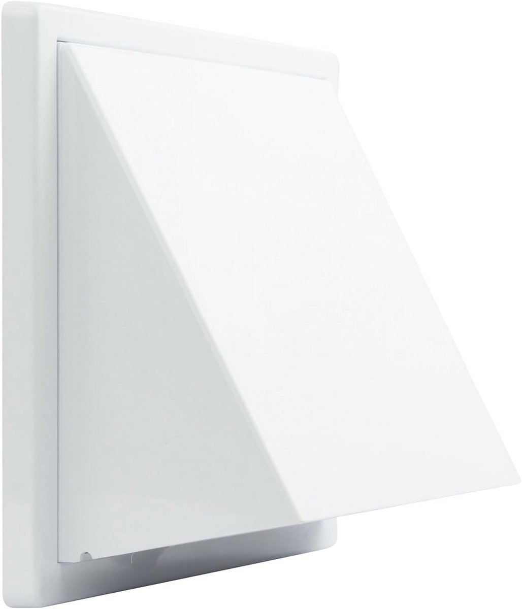 Ventilatierooster met Terugslagklep Ø 125 mm - Weerbestendige Afvoerkap voor Buitenmuur