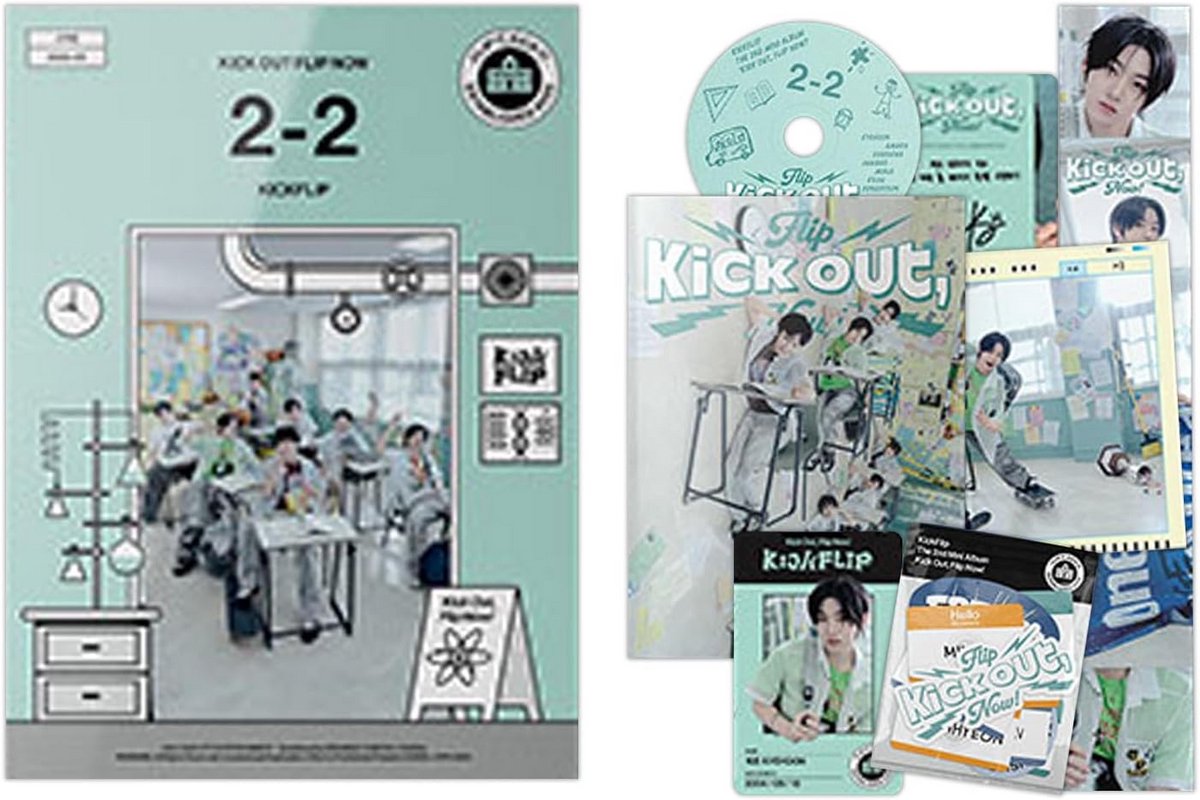Koreaanse Break time Photobook Set met CD, Fotokaarten en Extra's