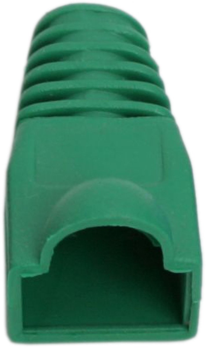 100x RJ45 Snagless Trekontlasting Groen – Kabelbescherming voor Cat5 / Cat5e / Cat6 UTP – Netwerkkabel Boot – 100 Stuks [05230ZO]