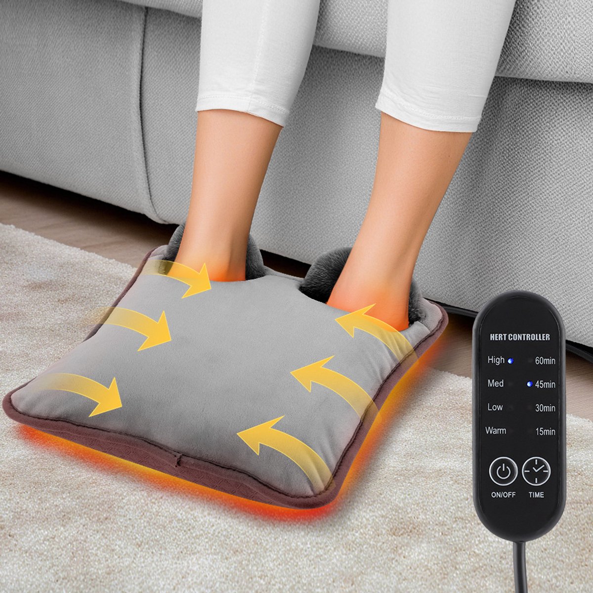 USB stekker warme voet mat, huishoudelijke, kantoor, snelle verwarming vier versnellingen thermo-controle warme voet artifact, verwarming mat, warme voet Treasure