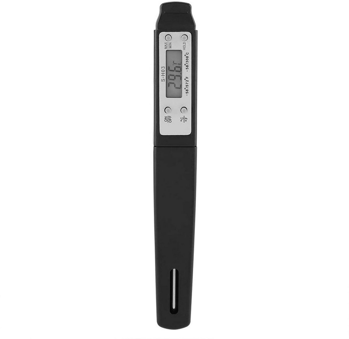 Digitale Kernthermometer voor Vlees en BBQ - Snel en Nauwkeurig (Zwart)